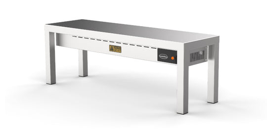 Overshelf keramisk oppvarmet 1 nivå 1400 – 4 varmeelementer à 250W
