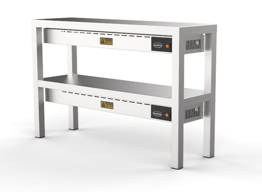 Overshelf keramisk oppvarmet 2 nivåer 1200 – 6 varmeelementer à 250W