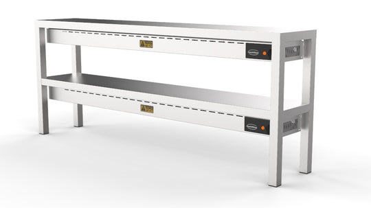 Overshelf keramisk oppvarmet 2 nivåer 1800 – 10 varmeelementer à 250W