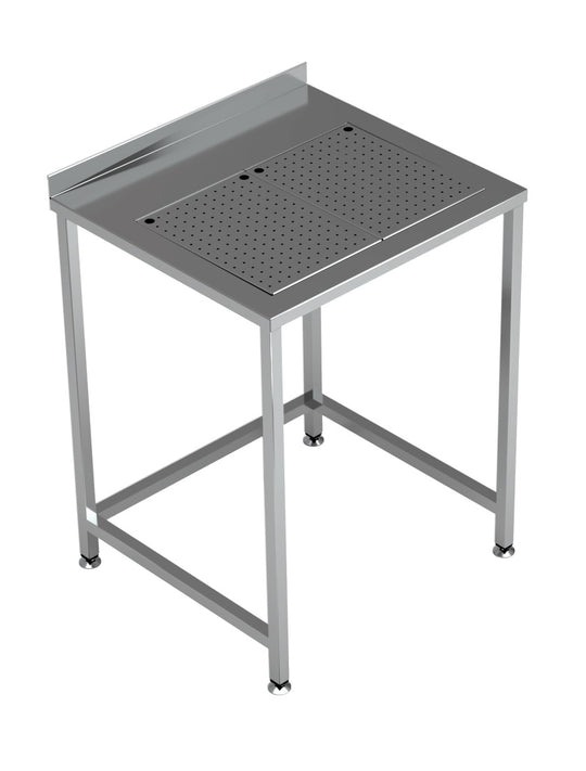 ARBEIDSBAR MED INTEGRERT DRYPPEBRETT 700X650