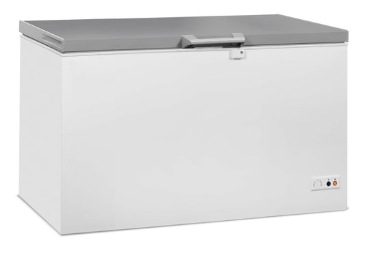 Rustfritt stållokk for fryseboks 407 L