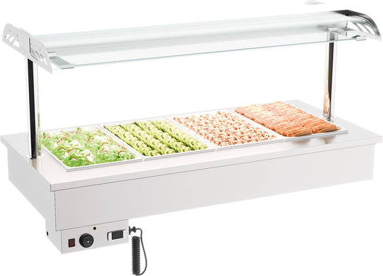 Nedfellt bain-marie-modul 4/1