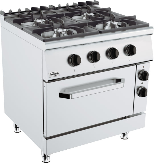 Base 900 gasskomfyr 4 bluss med elektrisk ovn