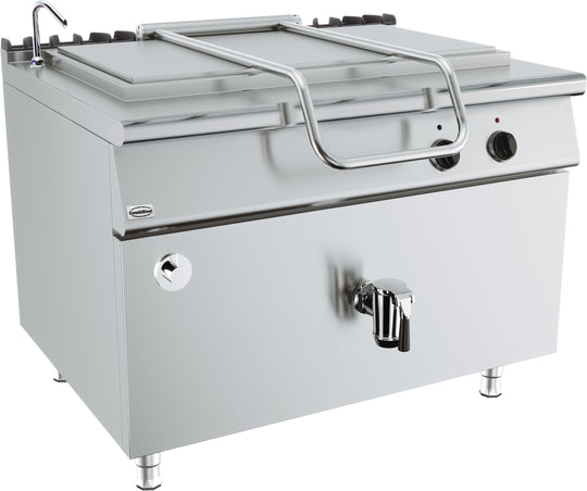 Base 900 elektrisk kokepanne 250L – indirekte oppvarming