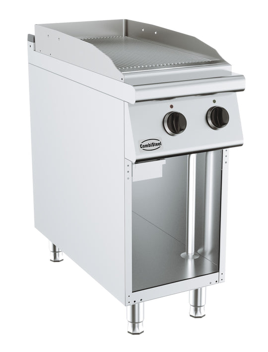 Base 900 elektrisk steketopp rillet