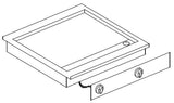 Elektrisk steketopp glatt 400V