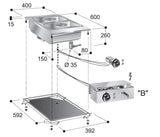 Bain-marie enhet