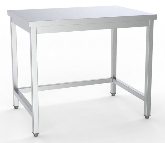 700 arbeidsbord åpen ramme flatpakket 2000