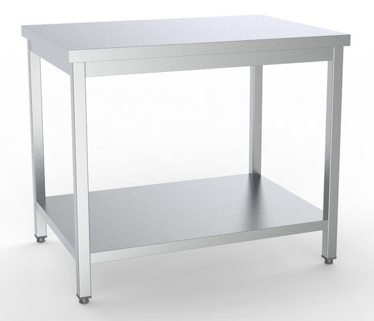 700 Arbeidsbord med 1 underhylle - Flatpakket-700-2000