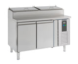 Saladette 2 dører 6x1/3 GN-beholder
