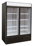 Fryser 2 glassdører
