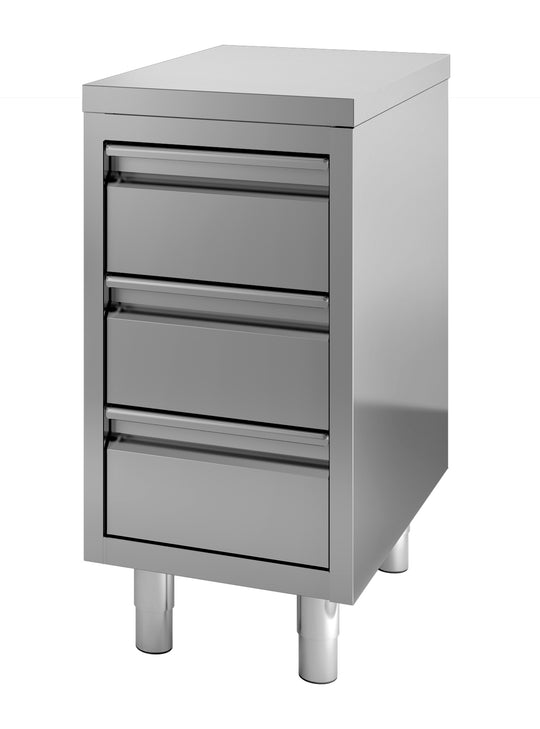 700 arbeidsbord med skuffer 400