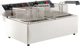 Elektrisk benkfrityr 2x6L