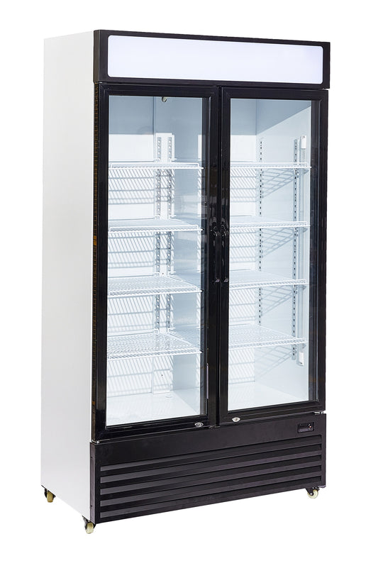 Kjøleskap 2 glassdører BEZ-750 GD