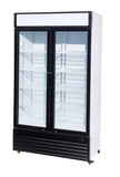 Kjøleskap 2 glassdører BEZ-750 GD