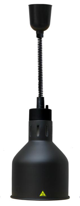Teleskopisk varmelampe CH-01 svart