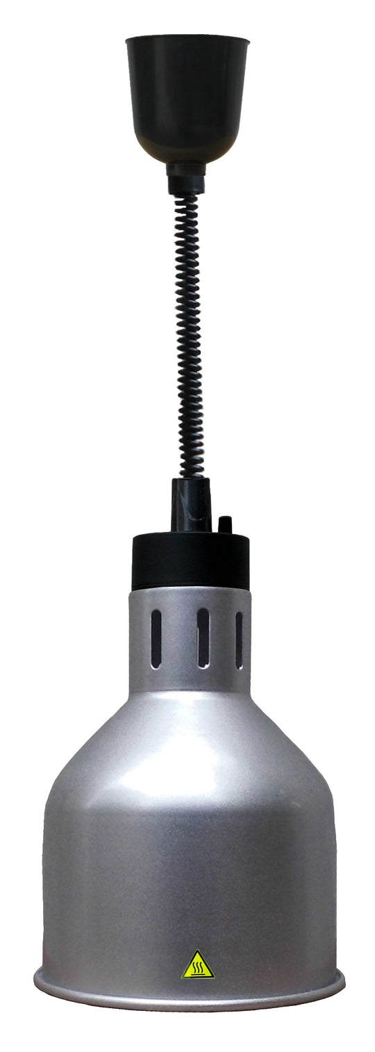 Teleskopisk varmelampe CH-01 sølv