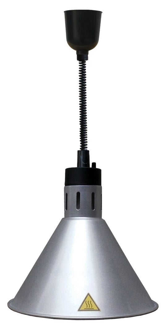 Teleskopisk varmelampe CH-02 sølv
