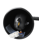 Teleskopisk varmelampe CH-04 sølv