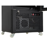 FRYSESKAP 1 GLASSDØR SORT NAP-250F