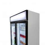 Kjøleskap 2 glassdører FCU-750