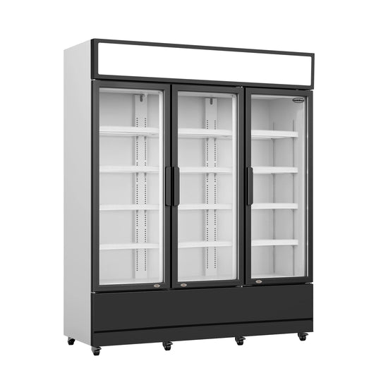 Kjøleskap 3 glassdører FCU-1200
