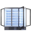Kjøleskap 3 glassdører JDE-1530R