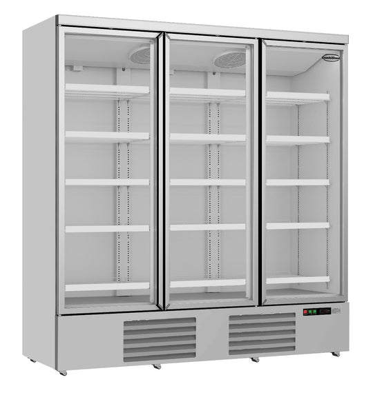 Kjøleskap 3 glassdører JDE-1530R