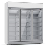 Kjøleskap 3 glassdører INS-1530R