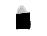 ISSKJERM TENERIFE SVART 10X5 LTR