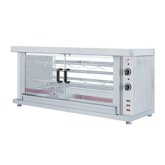 Kyllinggrill elektrisk 2 spyd