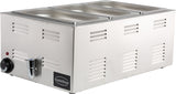 Bain-marie med tappekran