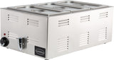 Bain-marie med tappekran