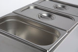 Bain-marie med tappekran