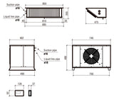 Positivt splittaggregat 22,10–55,84 m³
