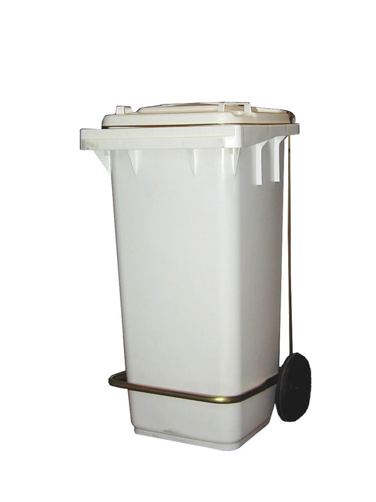 Pedalstyrt avfallsbøtte 240 L