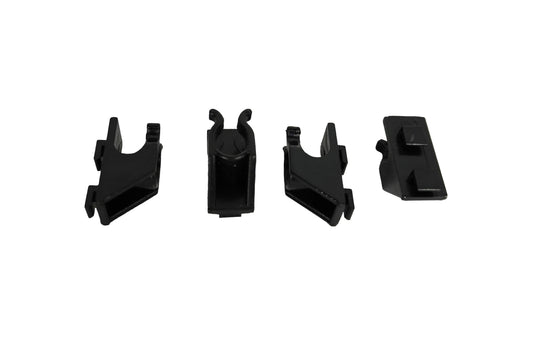 Sett 4 svarte klips for 7487.0170-0175-0180 (gammel serie)