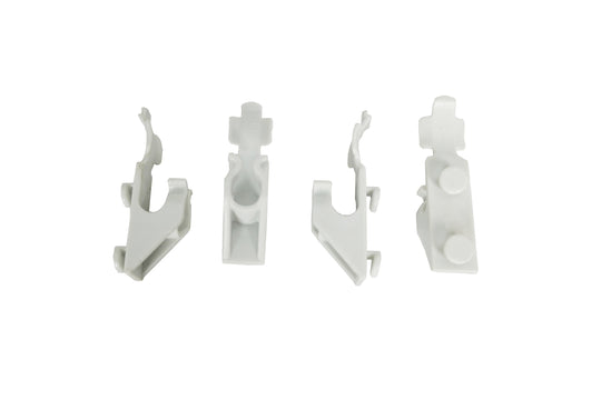 Sett 4 hvite klips for 7487.0165 (ny serie)