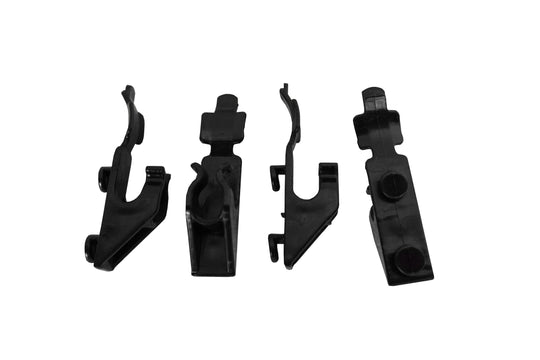 Sett 4 svarte klips for 7487.0170-0175-0180 (ny serie)