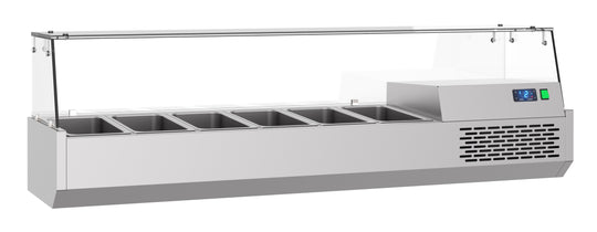 Nedkjølt benkdisplay 6x 1/3 GN