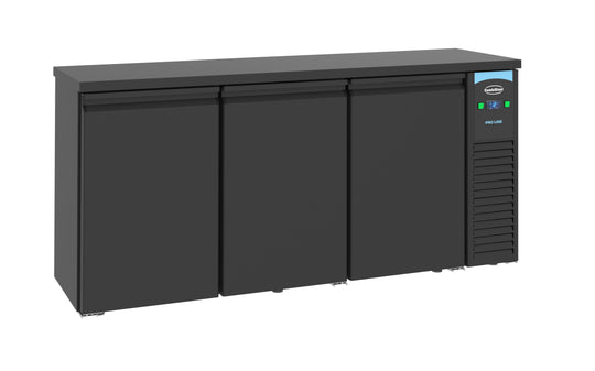 Barkjøler svart 3 dører