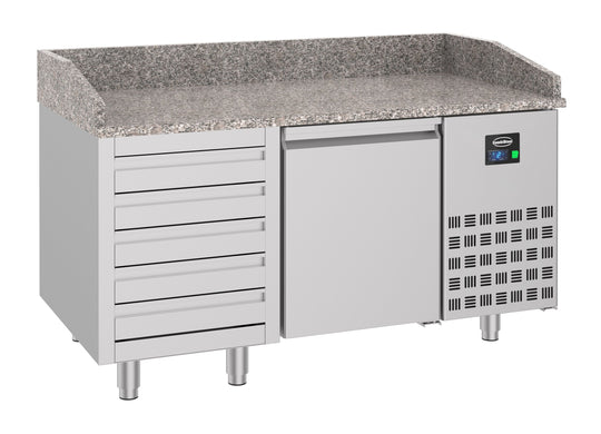 Pizzabenk/kjøl 1 dør 5 skuffer