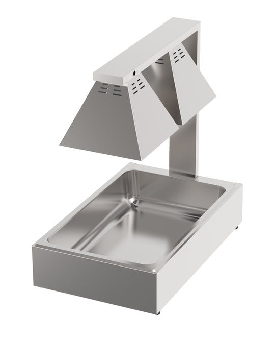 VARMELAMPE 2 LAMPER MED GN1/1