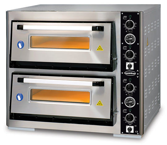 Elektrisk pizzaovn dobbel 2 x 4
