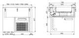 Nedfellbar ventilert kjøleenhet 4/1 – 160mm