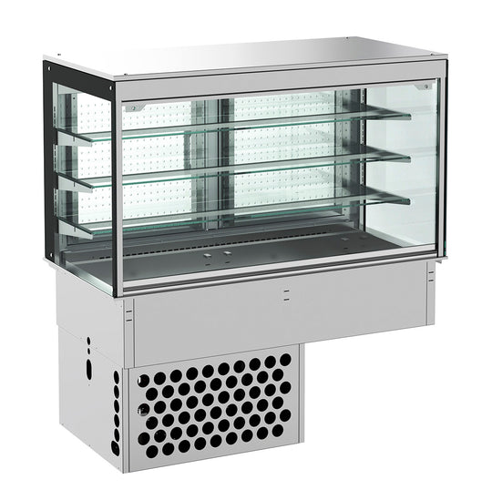 Nedfellbar kubisk kjølt display – lukket 3/1