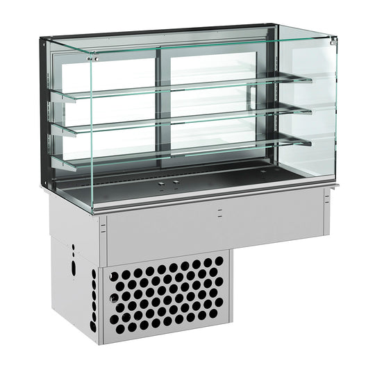 Nedfellbar kubisk kjølt display – lukket 5/1
