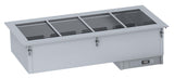 Nedfellbar bain-marie varmluftsenhet 3/1