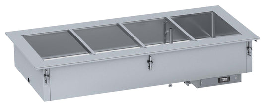 Nedfellbar bain-marie enhet 1/1 – manuell vannpåfylling