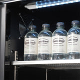 BACKBAR COOLER 2 GLASSDØRER SORT